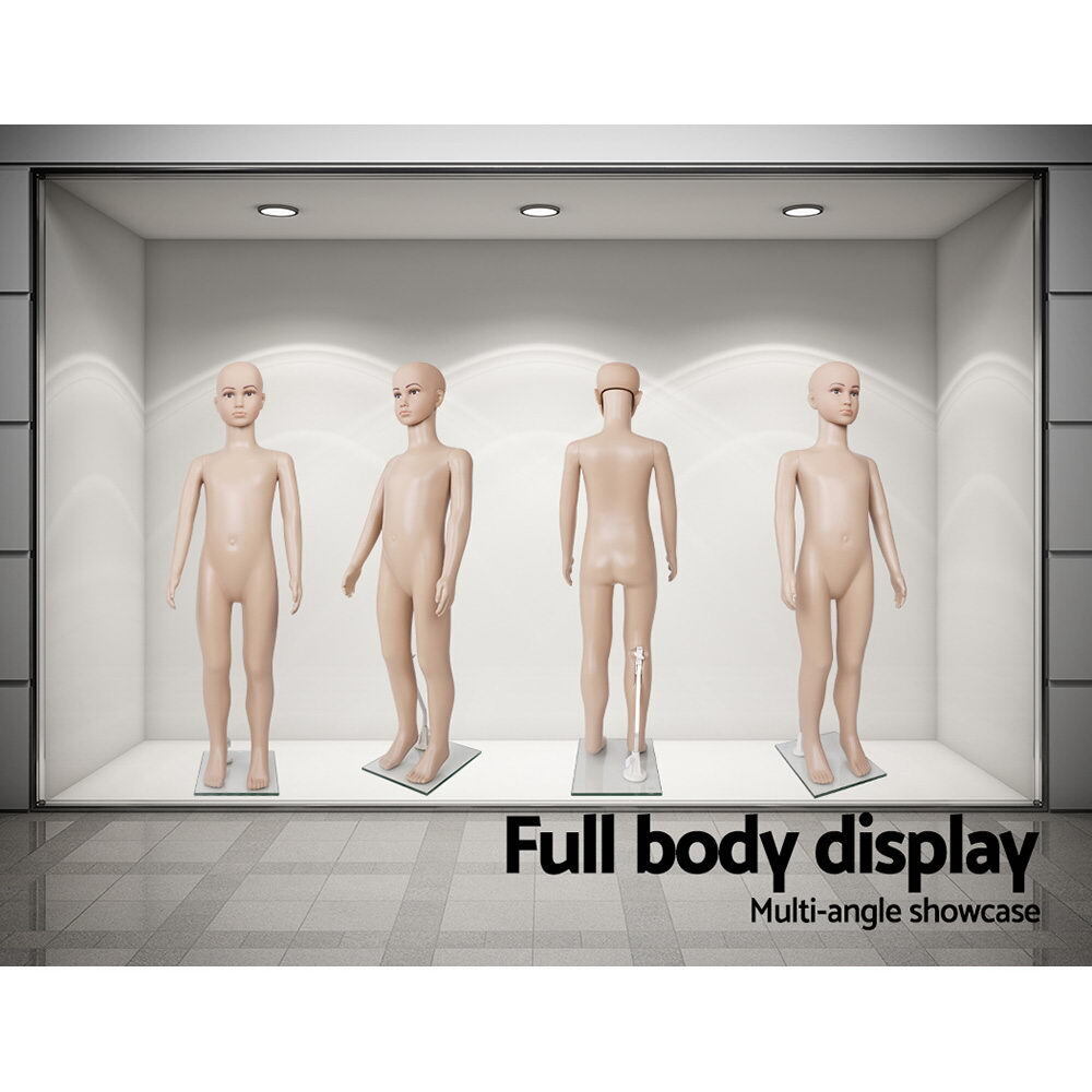 110cm Tall Light Skin Colour Full Body Child Mannequin
