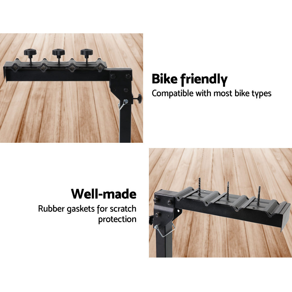 4 Bike Giantz Foldable Rear Car Bike Rack 22 Inch Heavy- duty