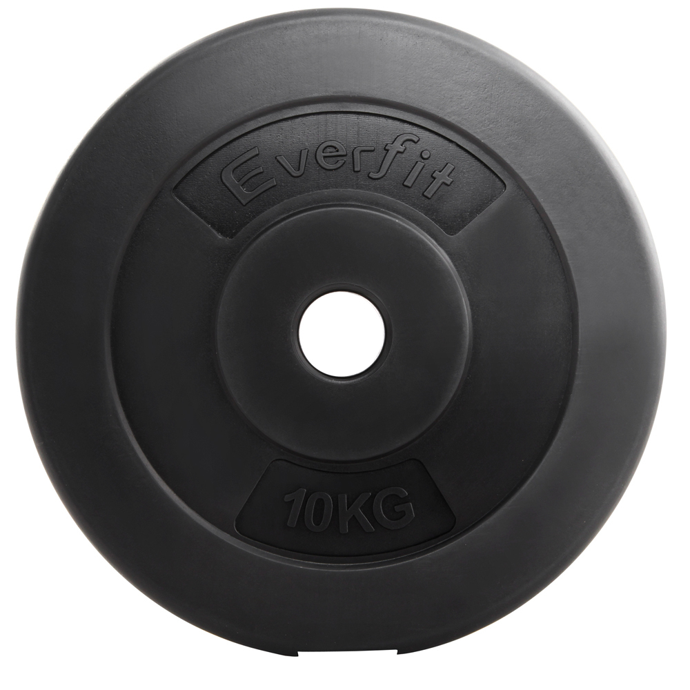 2 x 10KG Everfit Exercise Gym Fitness Weight Plate