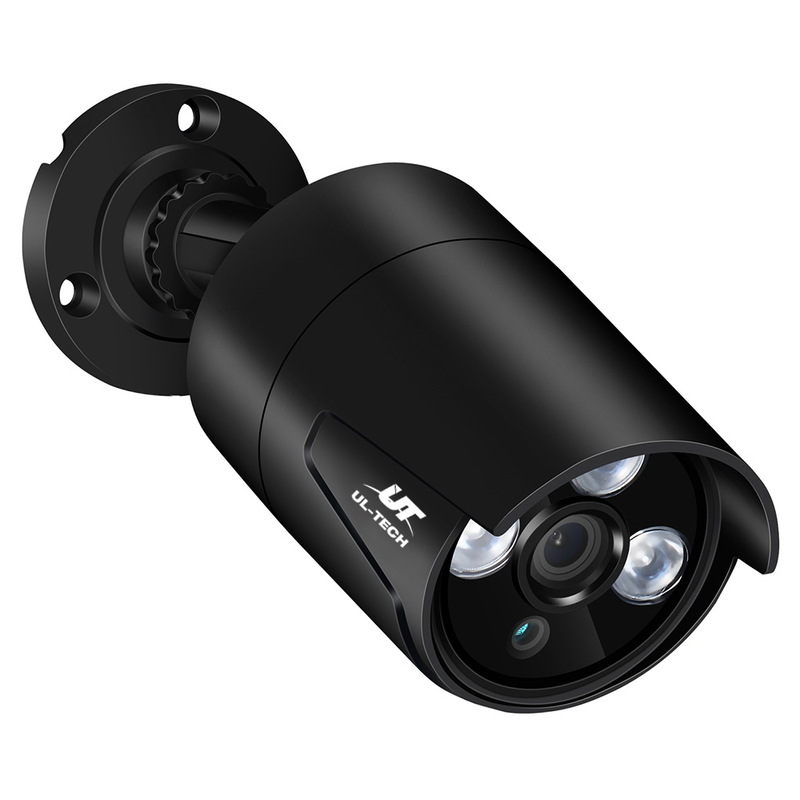 UL-tech Wireless CCTV Security System 8CH NVR 3MP 4 Bullet Cameras 2TB