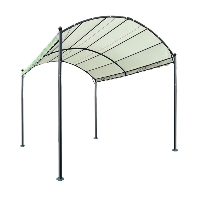 Instahut Gazebo 4x3m Party Marquee Outdoor Wedding Tent Iron Art Canopy