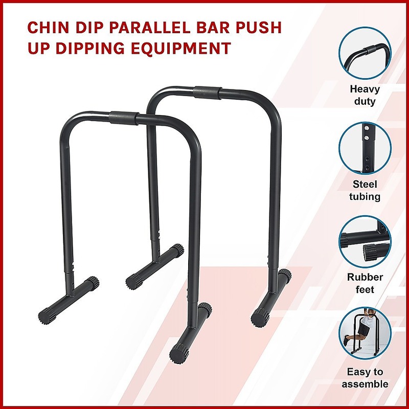 Chin Dip Parallel Bar Push Up Dipping Equipment