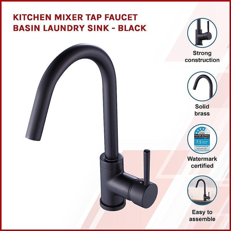 Kitchen Mixer Tap Faucet for Basin Laundry Sink