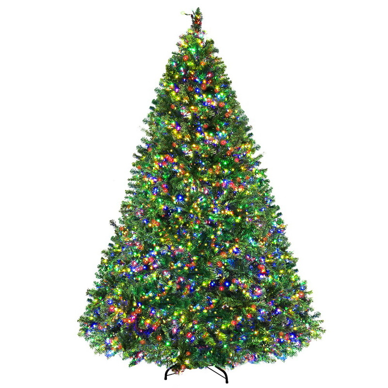 Jingle Jollys Christmas Tree 2.1m Xmas Tree Decor 2800 LED Lights 8 Modes