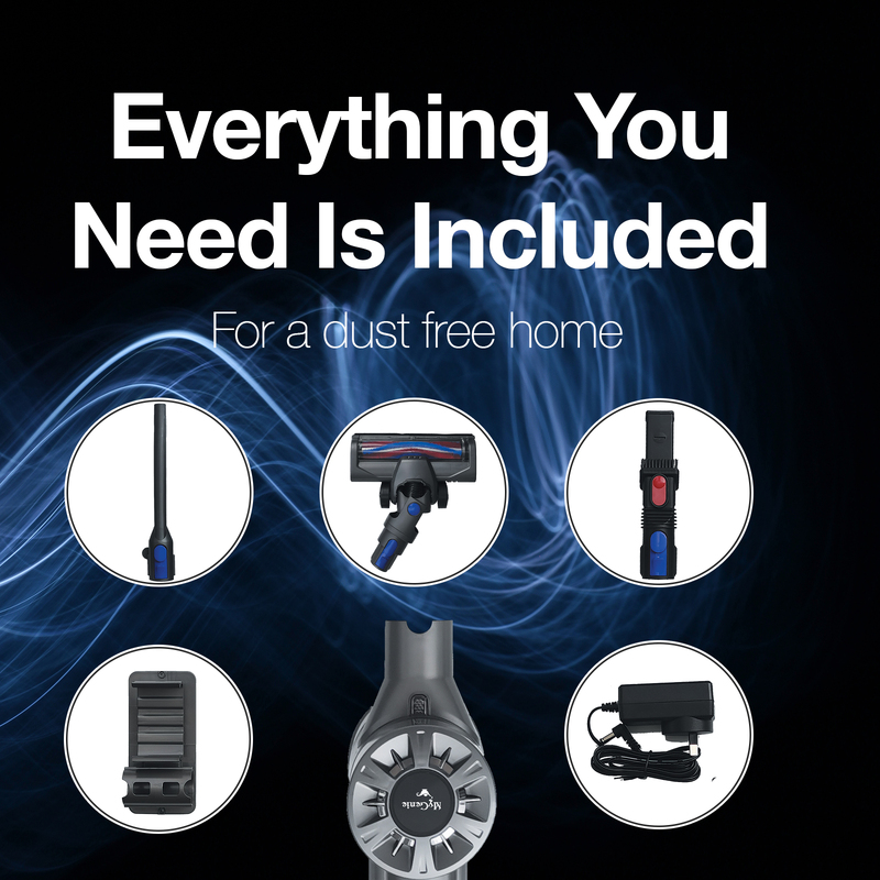 MyGenie X5 Handheld Cordless Stick Handstick Vacuum Bagless Rechargeable - Blue