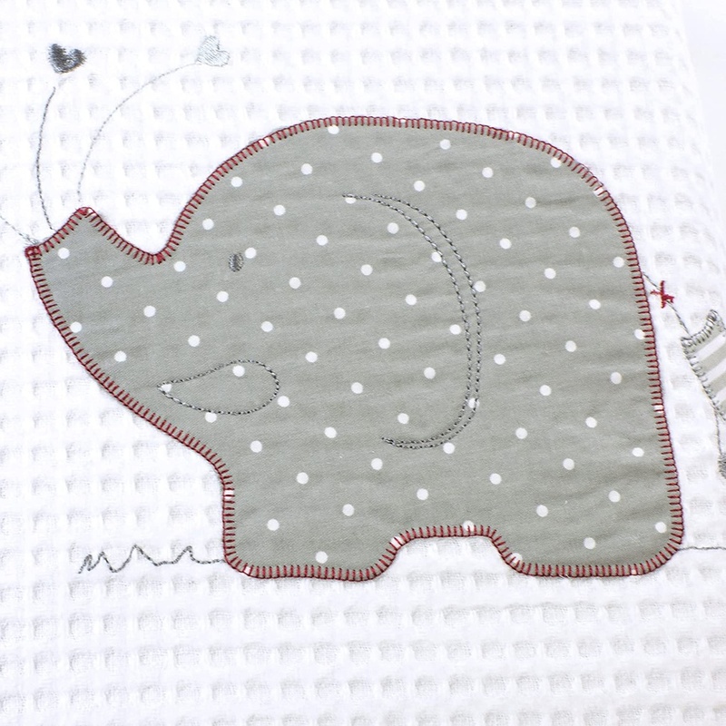 bubba blue cot waffle blanket