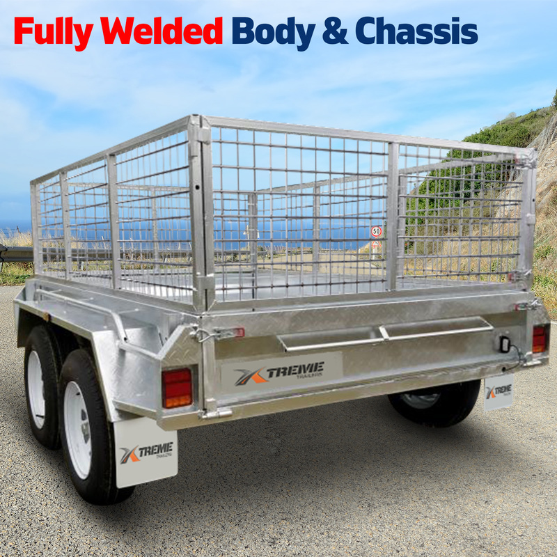 New 10x5 Tandem Axle Trailer with 900 mm Cage from Xtreme Trailers