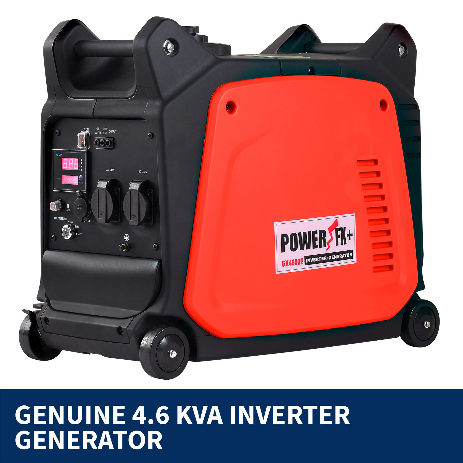 Inverter Generator 4.6 KVA Pure Sine Silent Portable Camping