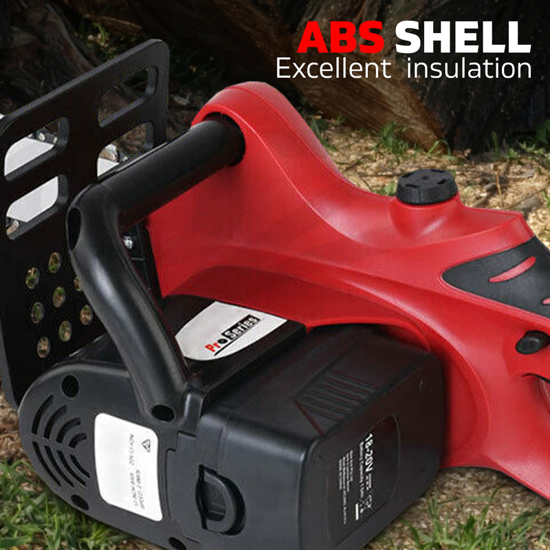 GIANTZ 20V Cordless Electric Chainsaw E-Start Bar 10" Lithium-Ion Chargeable 