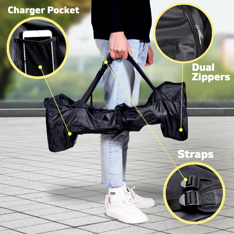 Xtreme Hoverboards Bag Case Carry Handbag Smart Balancing Electric Scooter Black