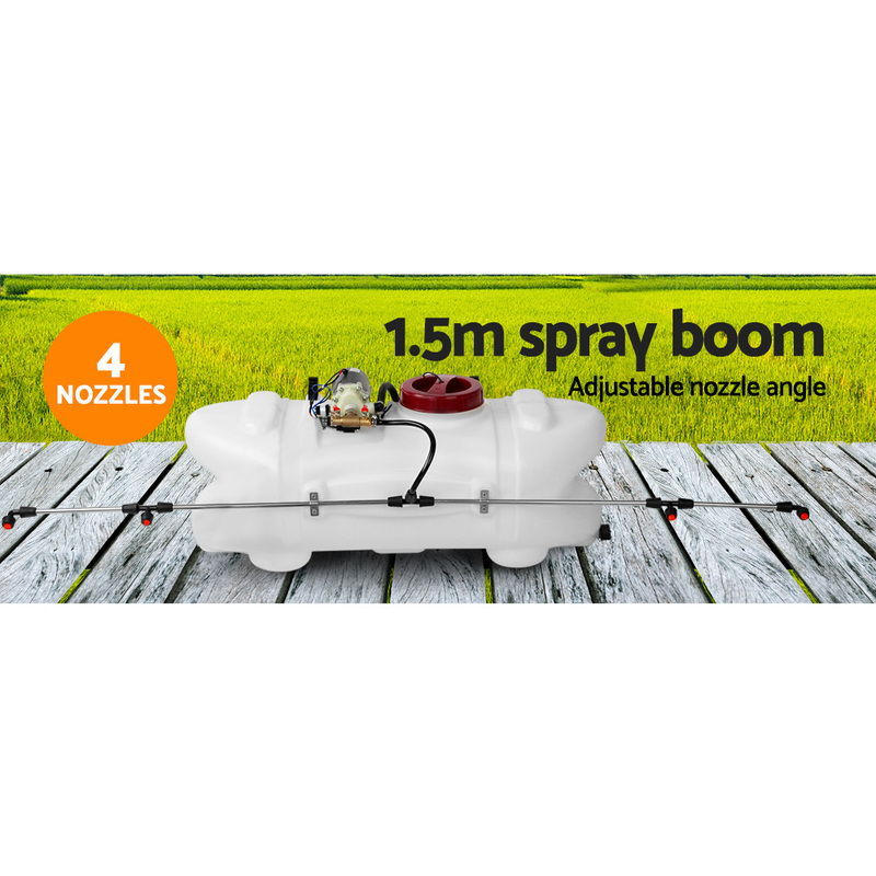 Giantz Weed Sprayer 60L Trailer 1.5M Boom Garden Spray