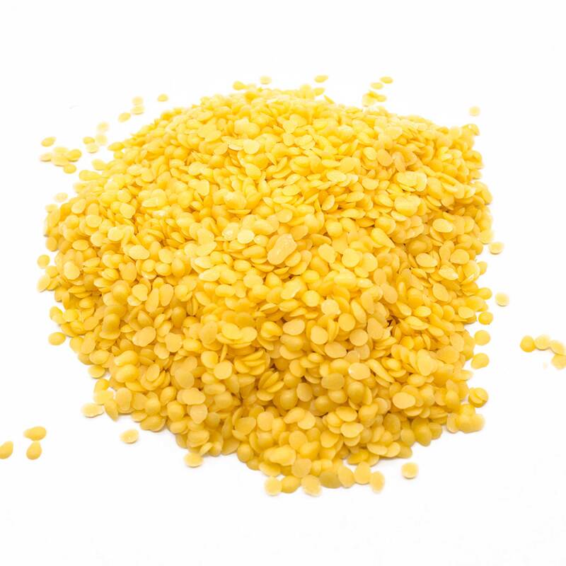 1kg Organic Beeswax Pellets Yellow Pharmaceutical Cosmetic Candle