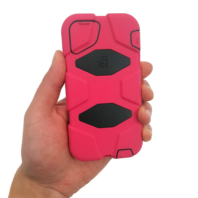 Griffin Armoured Survivor Military Case Protection iPhone 5/5S/5SE - Black/Pink