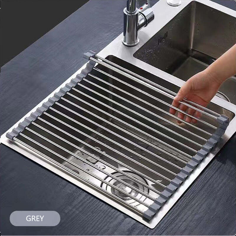 Roll-up Sink Dish Drying Rack Drying Mat with 304 - China
