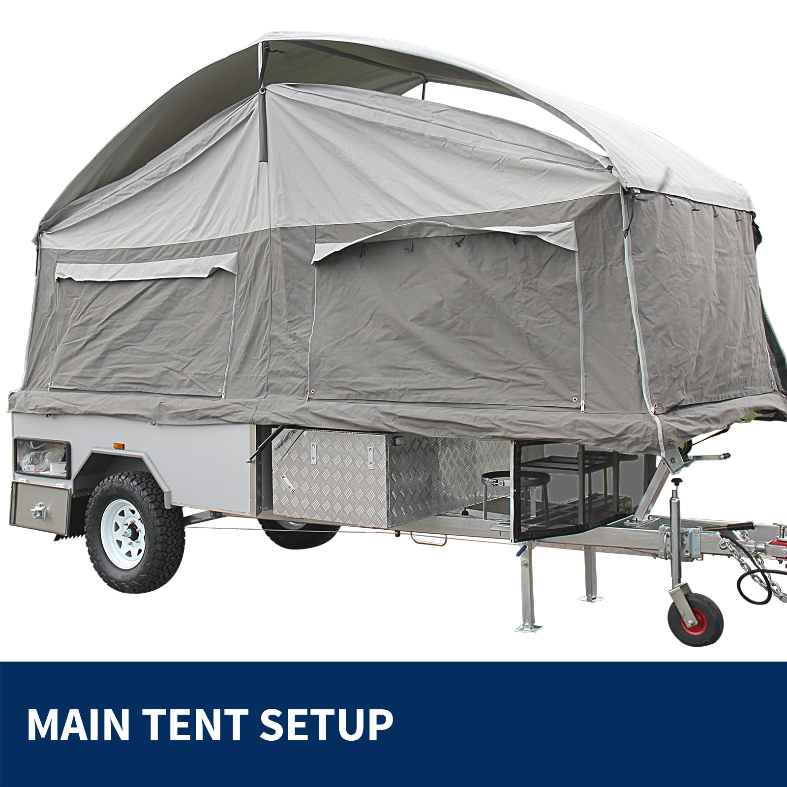 Star Vision Traveller Offroad hard floor Camper Trailer StarVision