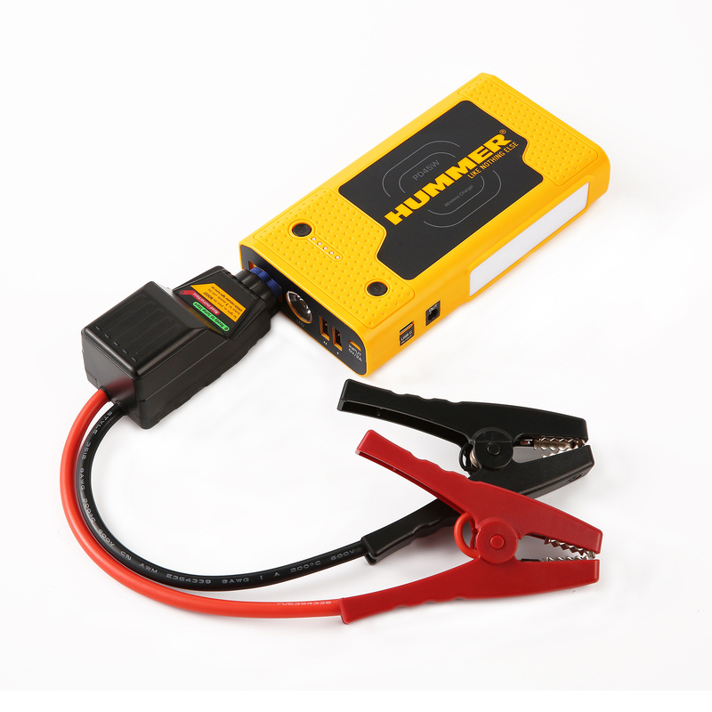 2000A Jump Starter Powerbank Hummer 37000mWh 12V Car Battery Charger LED HX Pro