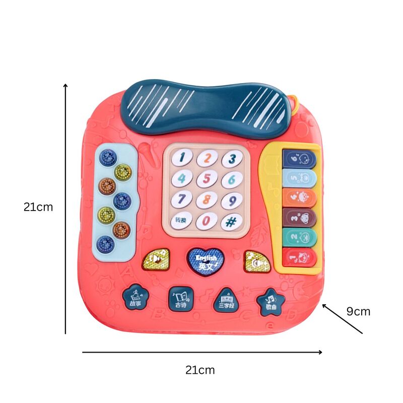 GOMINIMO Kids Toy Telephone Vehicle (Red) GO-MAT-103-XC