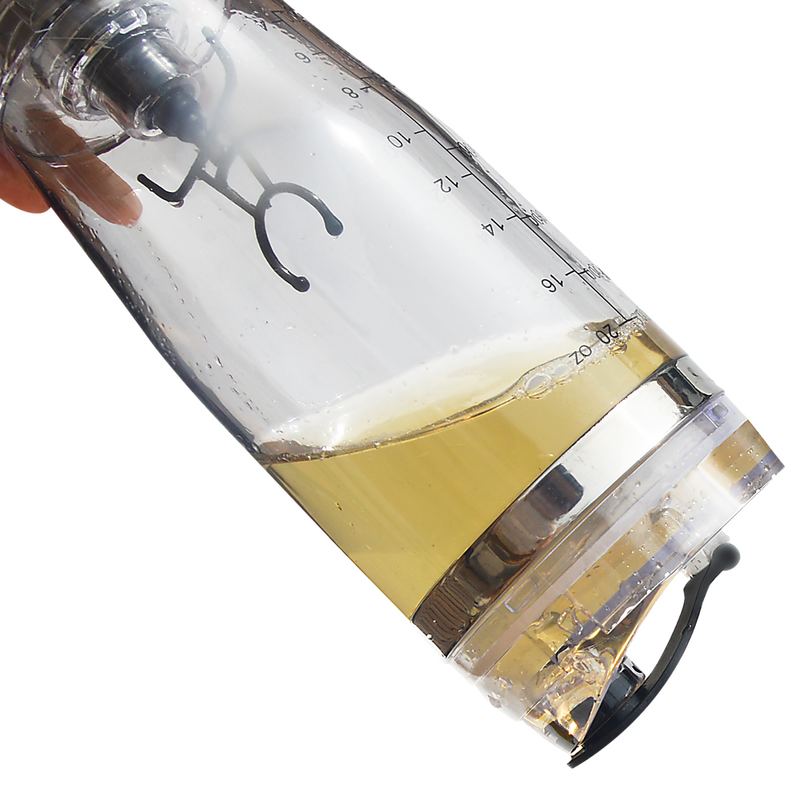 600ml Electric Smart Portable Blender Protein Shaker Detachable Mixer Cup Bottle