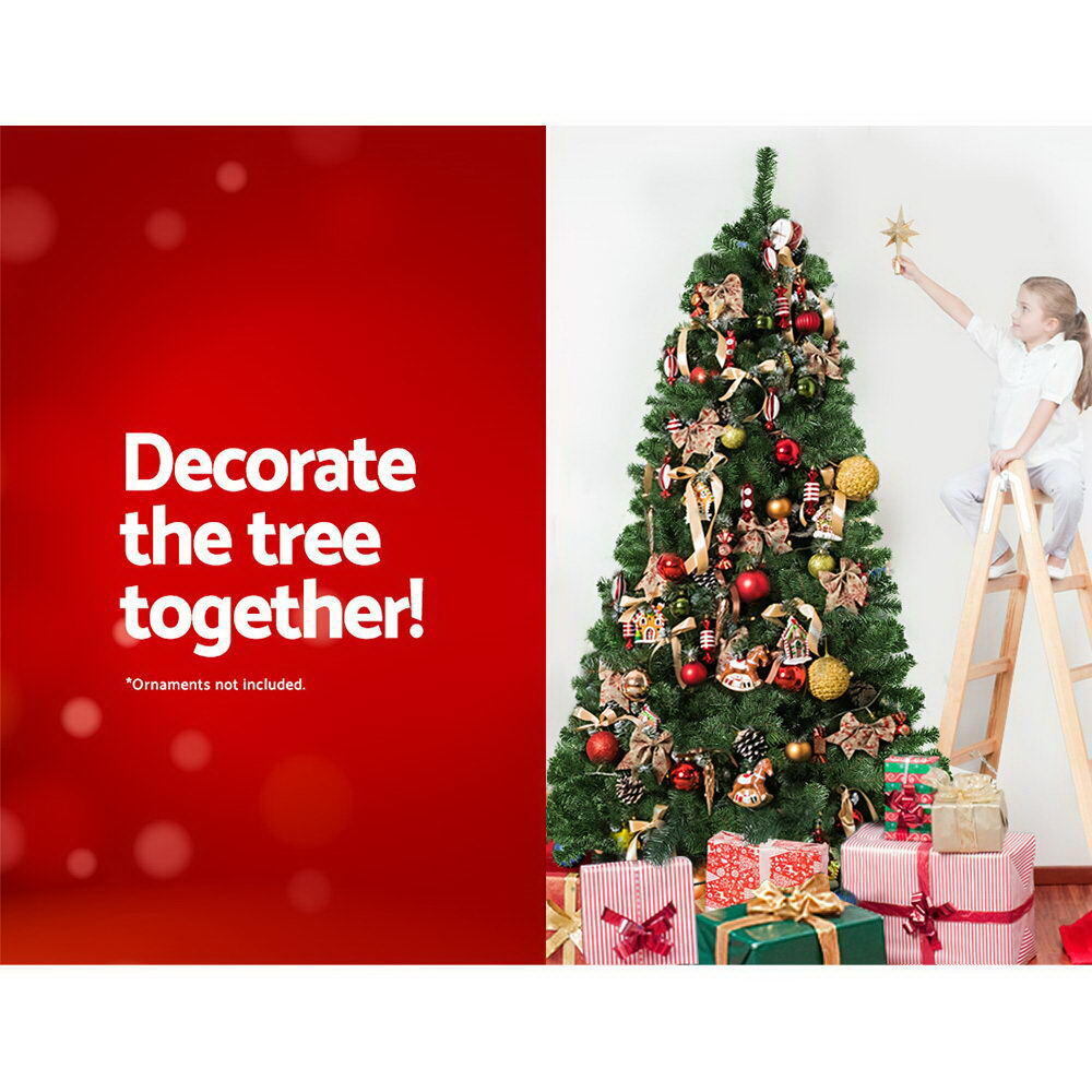 Jingle Jollys 2.1M 7FT Christmas Tree Xmas Decoration Home Decor 700 Tips Green