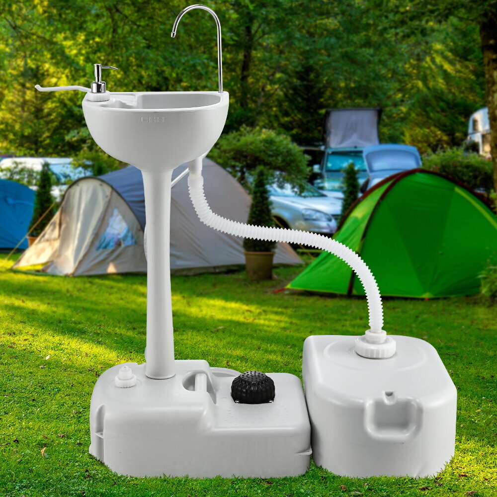 Weisshorn Portable Camping Wash Basin 43L