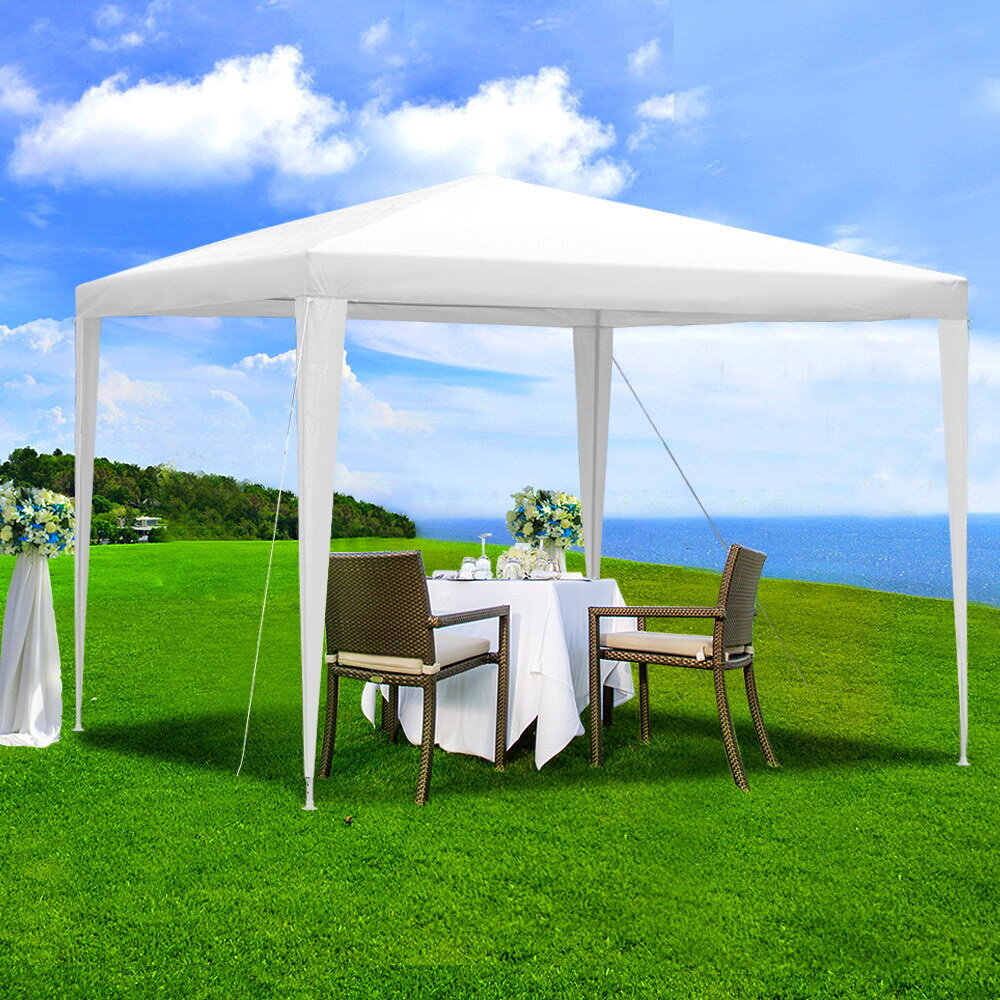 Instahut Gazebo 3x3m Tent Marquee Party Wedding Event Canopy Camping White
