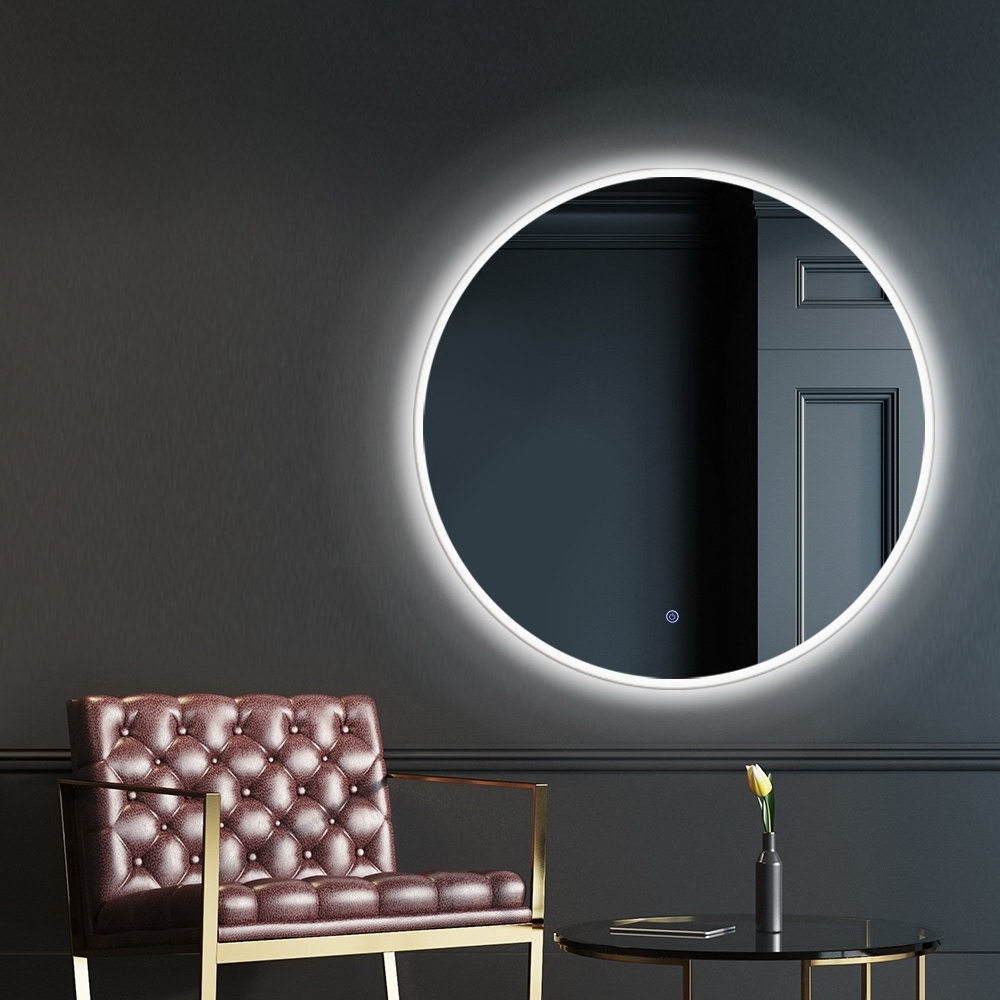 Embellir LED Wall Mirror Bathroom Mirrors With Light Decorative 50CM Round