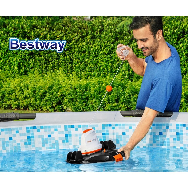 Bestway Robotic Pool Cleaner Cleaners Automatic Swimming Pools Flat Filter