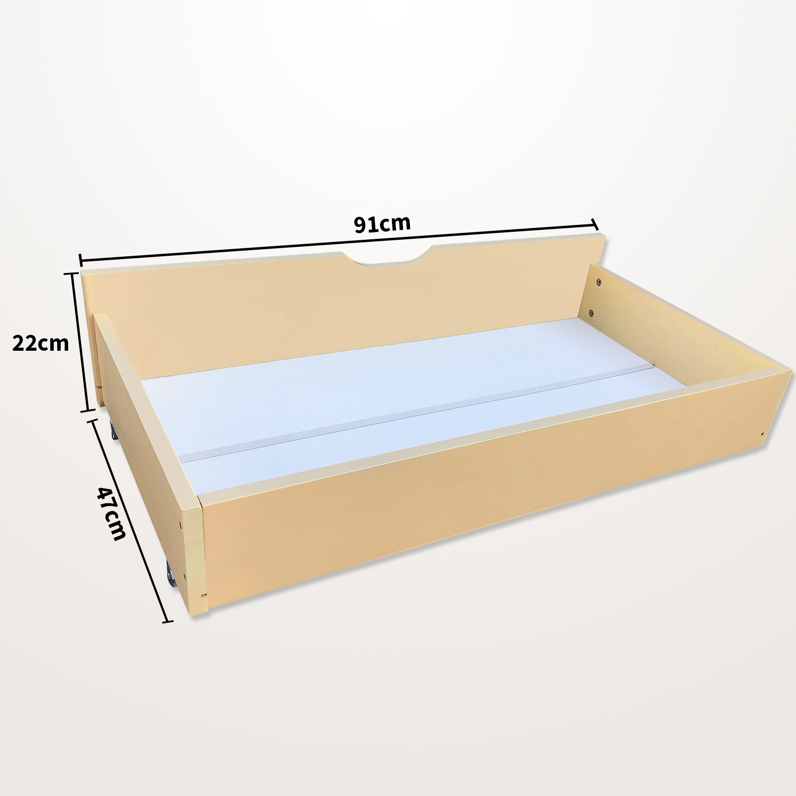 Bunk Bed Drawer Solid Pine Wood