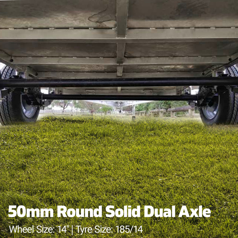 New 10x5 Tandem Axle Trailer with 900 mm Cage from Xtreme Trailers