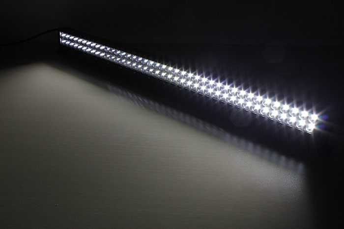 42" 240w LED Work Light Bar Spot Flood Combo Beam