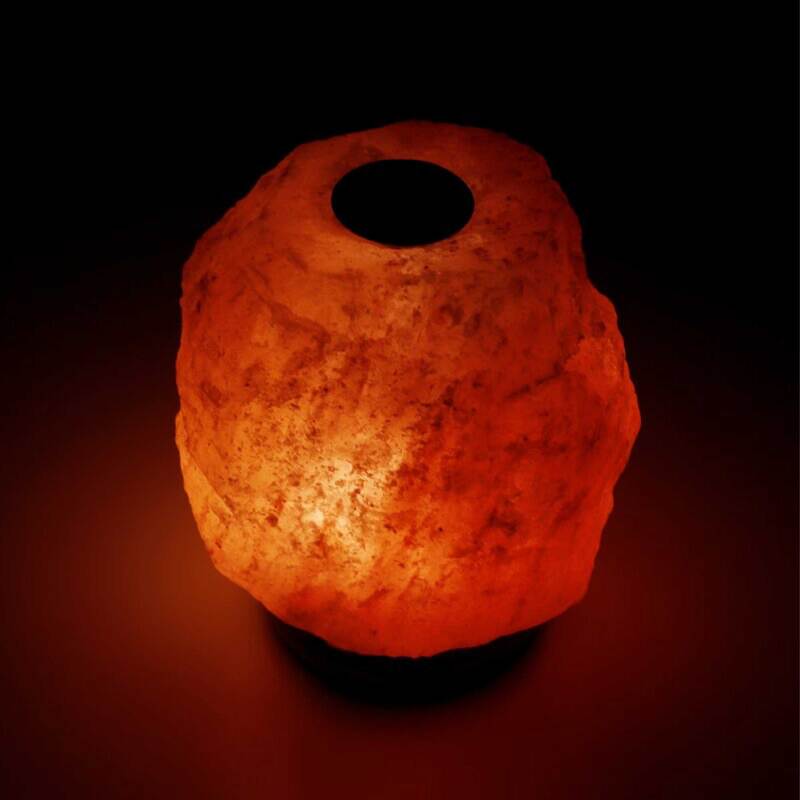 12V 12W 1-2kg Himalayan Pink Salt Diffuser Essential Oil Lamp Aromatherapy On/Off