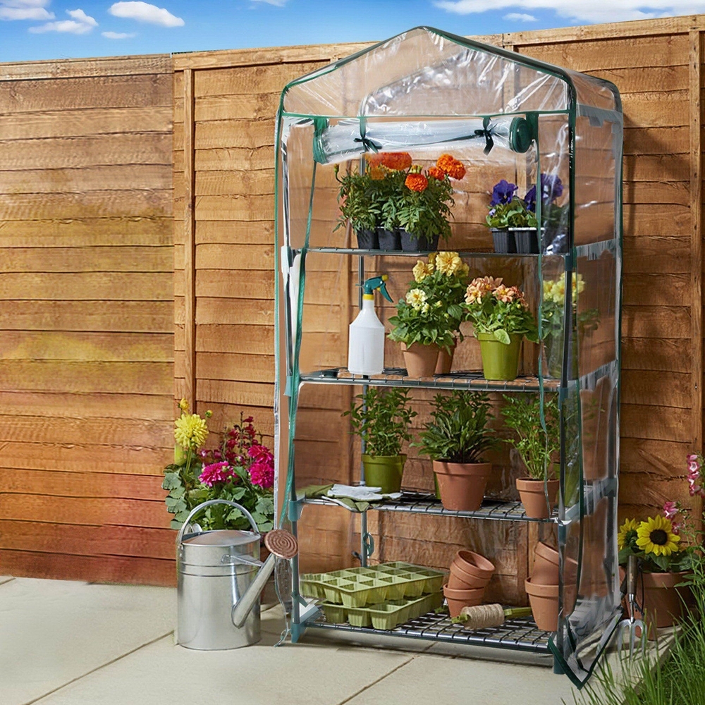 Greenfingers Greenhouse Garden Shed Tunnel Plant Green House Storage Plant Lawn