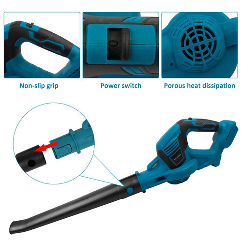 Cordless Garden Leaf Dust Blower Handheld For Makita With 2Battery & Charger 36V