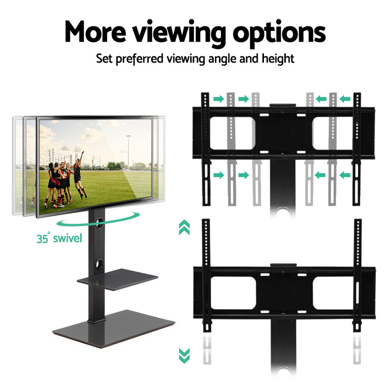Artiss TV Stand Mount Bracket for 32"-70" LED LCD 2 Tiers Storage Floor Shelf