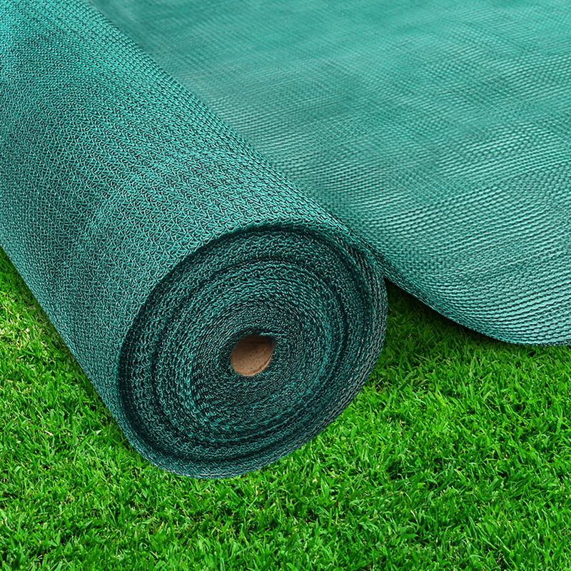 Instahut 50% Shade Cloth 3.66x20m Shadecloth Wide Heavy Duty Green