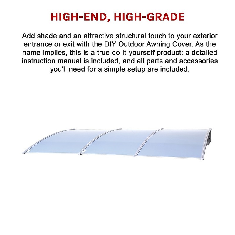 DIY Outdoor Awning Cover -1.5 x 3m