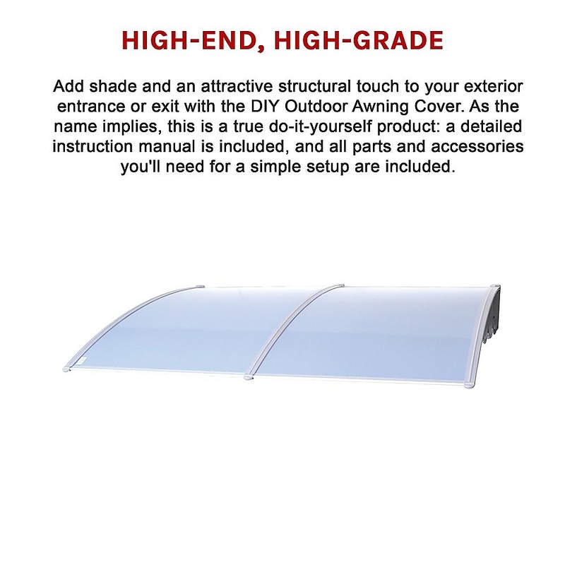 DIY Outdoor Awning Cover -1.5 x 2m