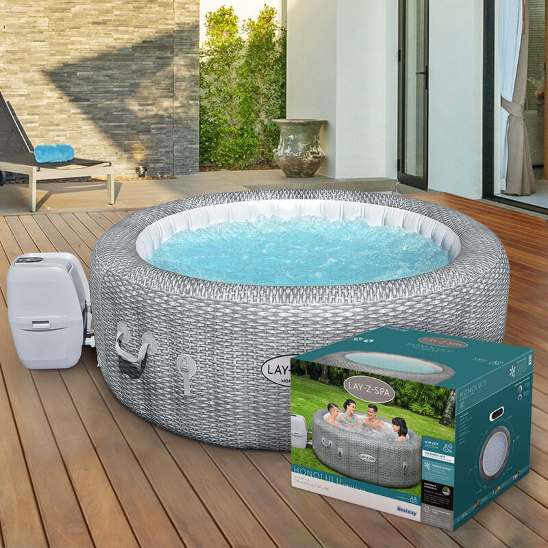 Bestway Inflatable Spa Pool Massage Hot Tub Lay-Z Outdoor Spa Bath Pools