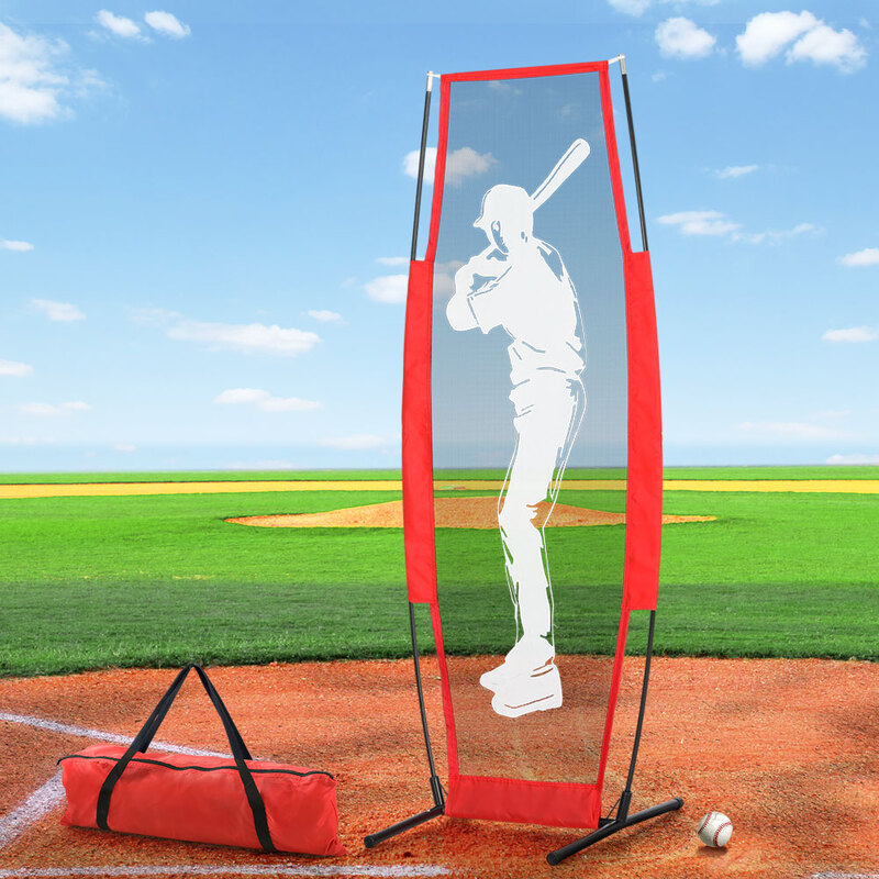 Everfit Baseball Net Pitching Kit with Stand Rebound Net Training Aid