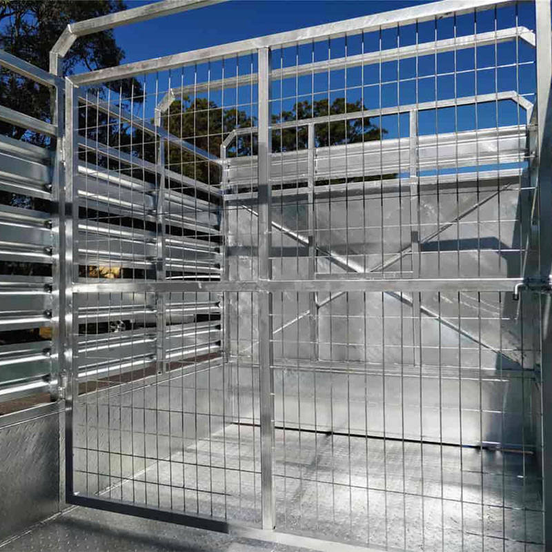 12×6 Dual Axle Livestock/Cattle Trailer – 3500KG ATM with Side Rails and Ramps