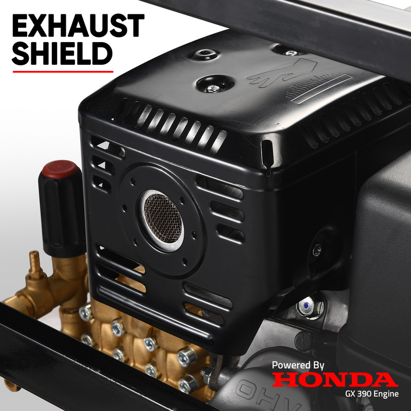 Honda Powered GX390 Petrol High Pressure Washer Cleaner 4200PSI AR Italy Pump