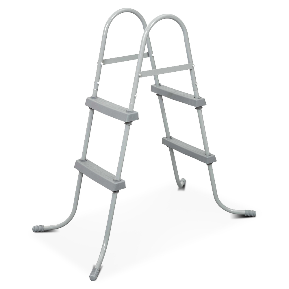 Bestway Pool Ladder 84cm 2 Step Above Ground Swimming Pools Removable Steps Stairs