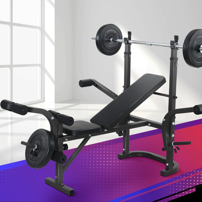 Everfit Home Multi Gym With Bench Press Layby Everfit Weight Bench