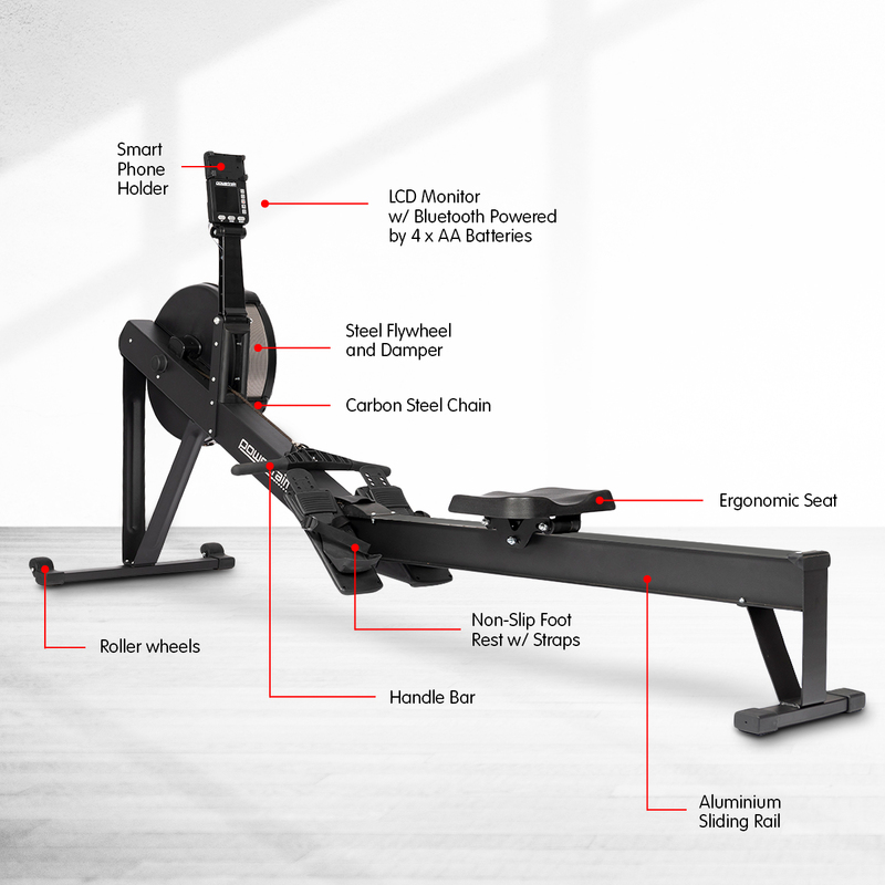Rowing Machine Concept2 Model E PM5 Monitor, 20