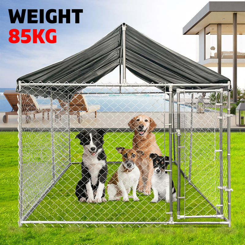 NEW Pet Dog Enclosure Kennel Playpen Puppy Run Exercise Fence Cage Play Pen A2