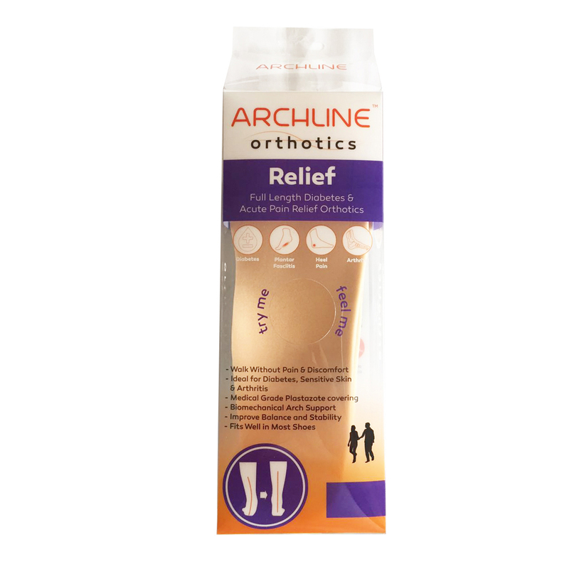 ARCHLINE Insoles Orthotics Full Length Arch Support Diabetics Plantar Fasciitis  - EUR 45