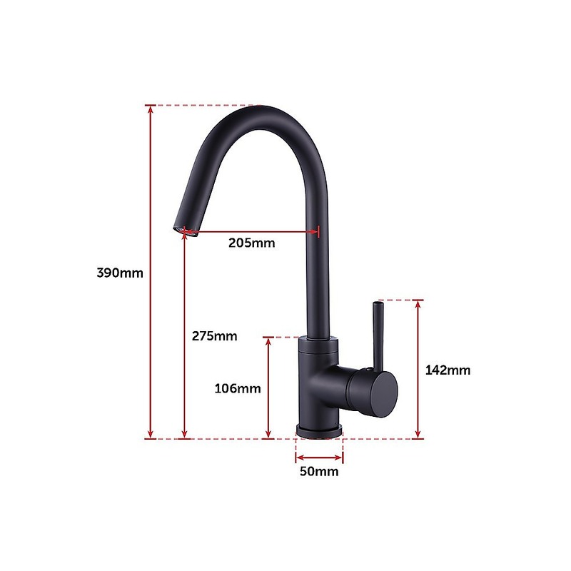 Kitchen Mixer Tap Faucet for Basin Laundry Sink