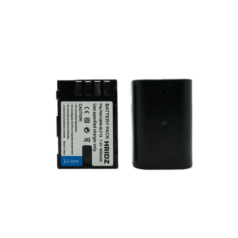 Hridz DMW-BLF19 Battery pack For Panasonic GH3 & GH4 camera batteries