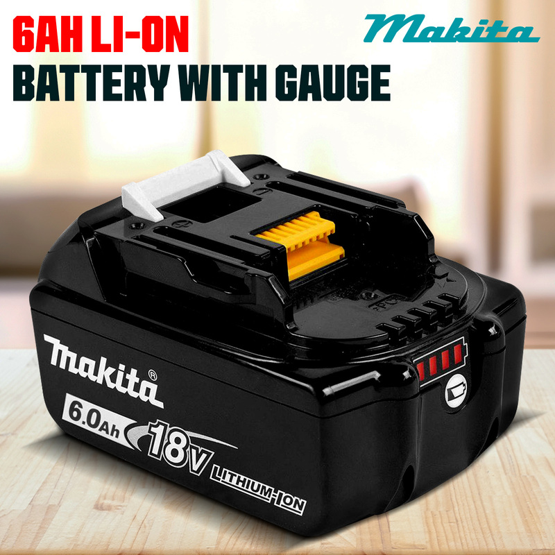 Makita Battery BL1860B 18V 6.0Ah Li-Ion Cordless Tool Lithium LXT
