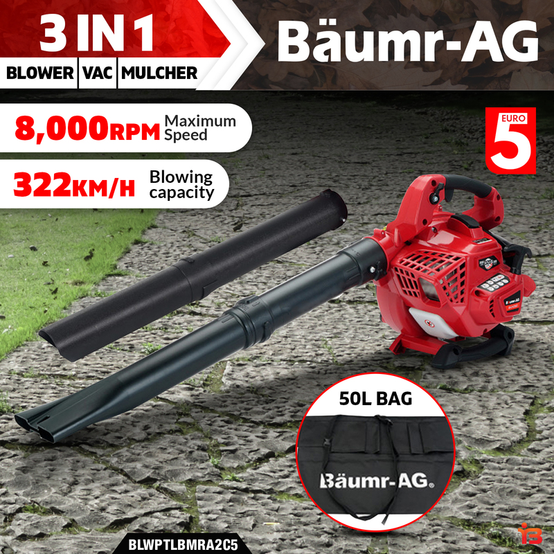 BAUMRAG Leaf Blower for Sale Cordless Blower for Vacuum & Mulcher